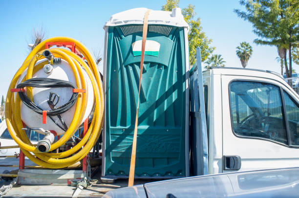 Porta potty delivery and setup in Mammoth Spring, AR